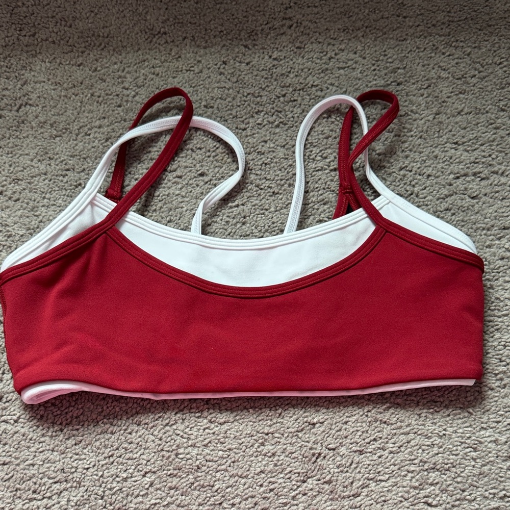 Liaison the label double layer scoop bra